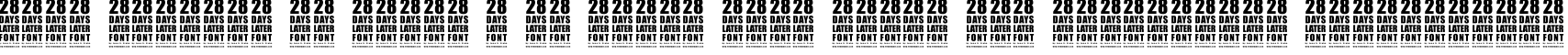 Пример написания шрифтом 28 Days Later текста на украинском