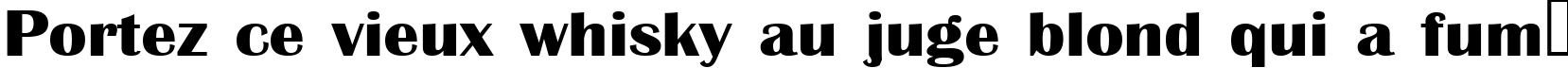Пример написания шрифтом a_AlbionicExp Bold текста на французском