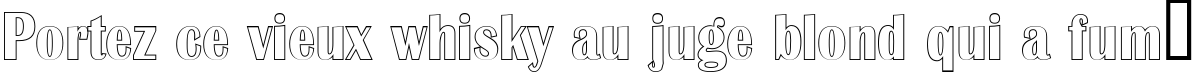 Пример написания шрифтом a_AlbionicNrOtl текста на французском
