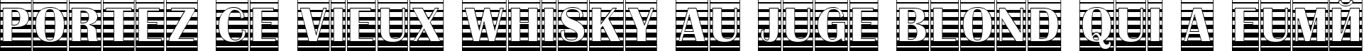 Пример написания шрифтом a_AlbionicTitulCmGrd текста на французском