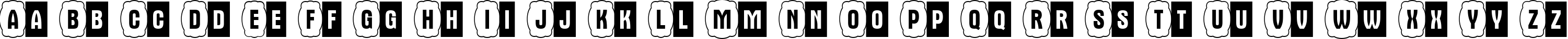 Пример написания английского алфавита шрифтом a_AlternaCmDc2Cb