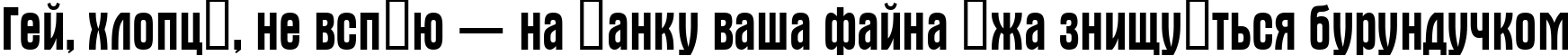 Пример написания шрифтом a_AlternaNr текста на украинском