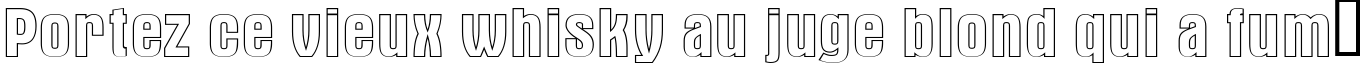 Пример написания шрифтом a_AlternaOtl текста на французском