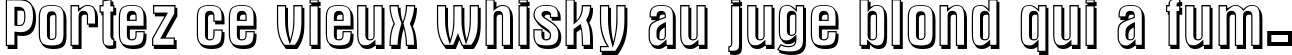 Пример написания шрифтом a_AlternaSh текста на французском