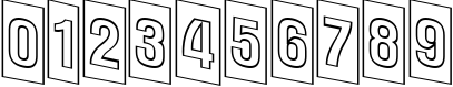 Пример написания цифр шрифтом a_AlternaTitulCmDnOtl