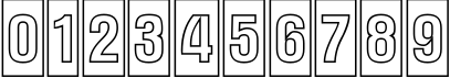 Пример написания цифр шрифтом a_AlternaTitulCmOtl