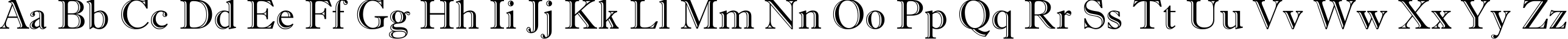 Пример написания английского алфавита шрифтом a_AntiqueGr