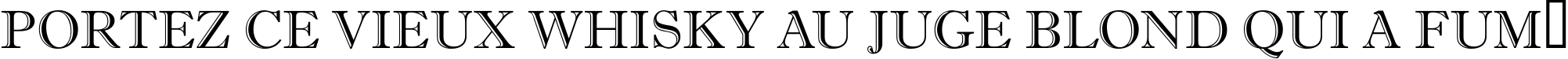 Пример написания шрифтом a_AntiqueTitulGr текста на французском