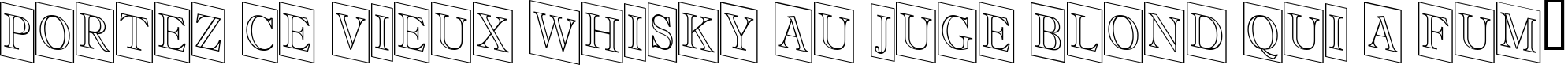 Пример написания шрифтом a_AntiqueTitulTrCmDnOtl текста на французском