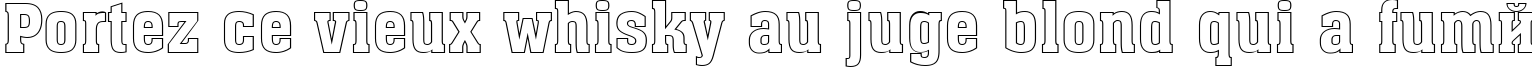 Пример написания шрифтом a_AssuanOtl текста на французском
