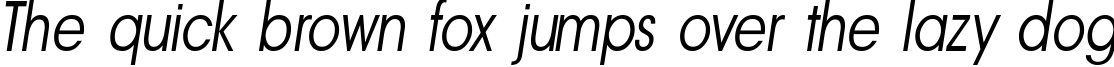 Пример написания шрифтом LightItalic текста на английском