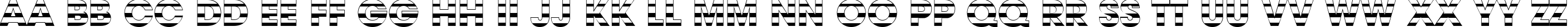 Пример написания английского алфавита шрифтом a_AvanteTitulStr Heavy