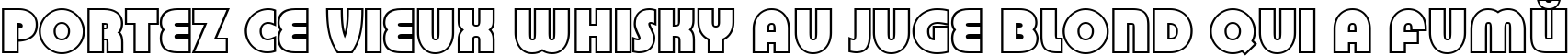 Пример написания шрифтом a_BighausTitulOtl текста на французском
