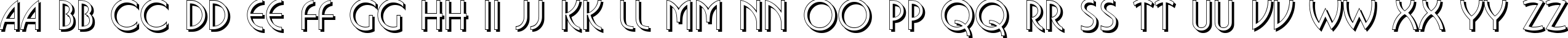 Пример написания английского алфавита шрифтом a_BosaNovaSh