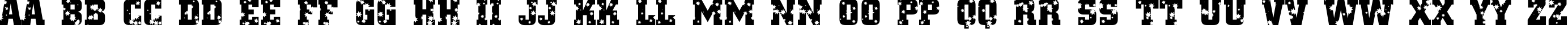 Пример написания английского алфавита шрифтом a_CityNovaTitulStars