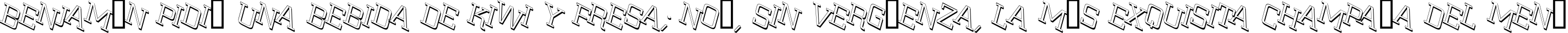 Пример написания шрифтом a_CityNovaTtlShTwLt текста на испанском