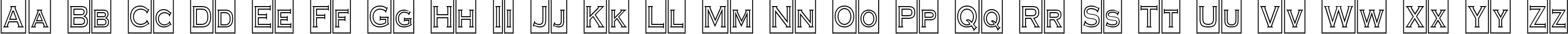 Пример написания английского алфавита шрифтом a_CopperGothCmOtl