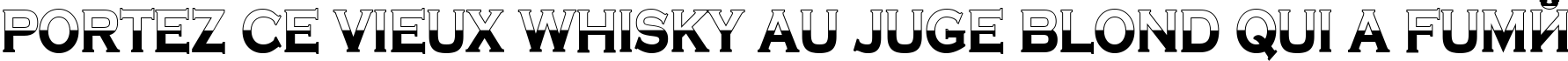Пример написания шрифтом a_CopperGothTitulB&W Bold текста на французском