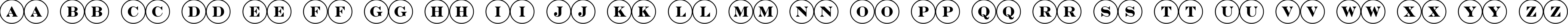 Пример написания английского алфавита шрифтом a_DiscoSerif