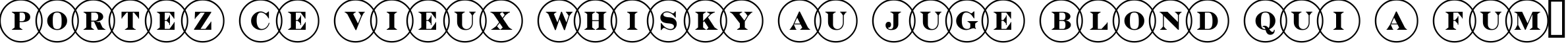 Пример написания шрифтом a_DiscoSerifOvl текста на французском