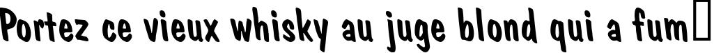 Пример написания шрифтом a_DomInoRevObl текста на французском