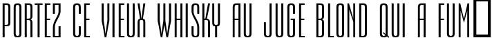 Пример написания шрифтом a_Empirial текста на французском
