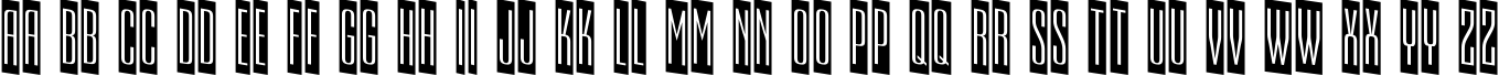 Пример написания английского алфавита шрифтом a_EmpirialCmDn
