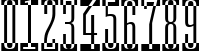 Пример написания цифр шрифтом a_EmpirialCmSp