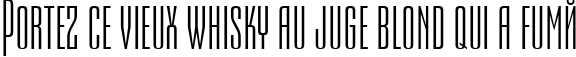 Пример написания шрифтом a_EmpirialCpsTtr текста на французском