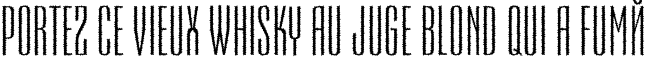Пример написания шрифтом a_EmpirialRg текста на французском