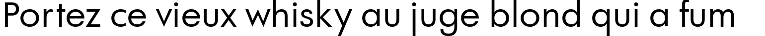 Пример написания шрифтом a_FuturaOrto текста на французском