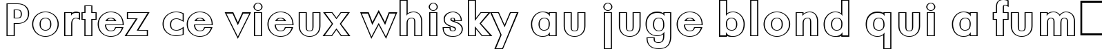 Пример написания шрифтом a_FuturaOrtoOtl Bold текста на французском