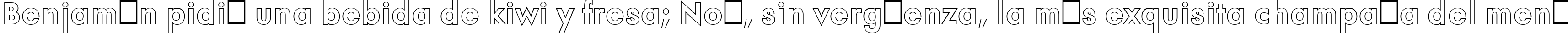 Пример написания шрифтом a_FuturaOrtoOtl Bold текста на испанском