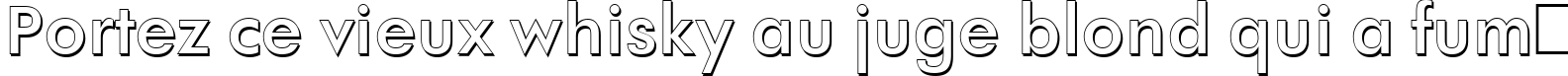 Пример написания шрифтом a_FuturaOrtoSh Bold текста на французском