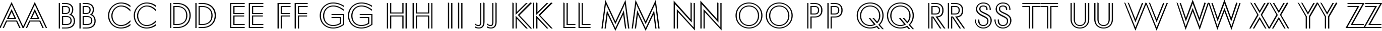 Пример написания английского алфавита шрифтом a_FuturaOrtoTitulInln