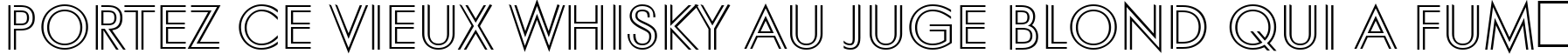 Пример написания шрифтом a_FuturaOrtoTitulInln текста на французском