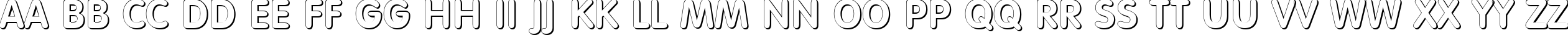Пример написания английского алфавита шрифтом a_FuturaRoundTitulSh
