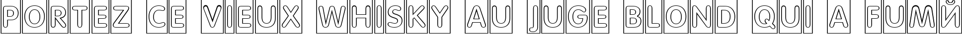 Пример написания шрифтом a_FuturaRoundTtlCmOtl текста на французском