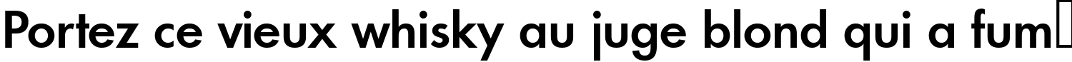 Пример написания шрифтом a_FuturicaLt SemiBold текста на французском