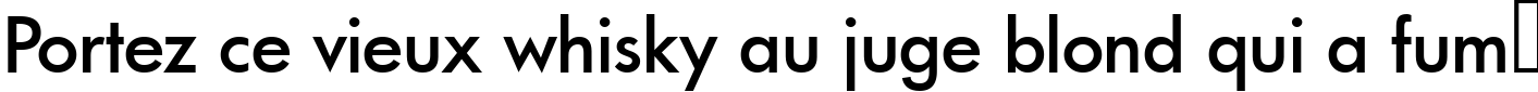 Пример написания шрифтом a_FuturicaMedium текста на французском