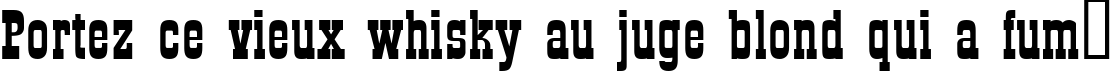 Пример написания шрифтом a_Gildia Bold текста на французском