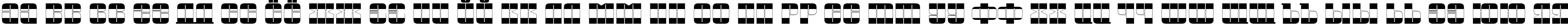Пример написания русского алфавита шрифтом a_GlobusB&W