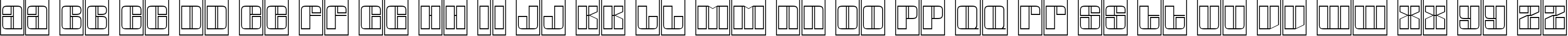 Пример написания английского алфавита шрифтом a_GlobusCmOtl