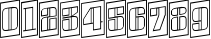 Пример написания цифр шрифтом a_GlobusCmOtlSpUp
