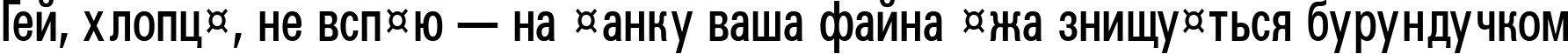 Пример написания шрифтом a_GroticCnDemi текста на украинском