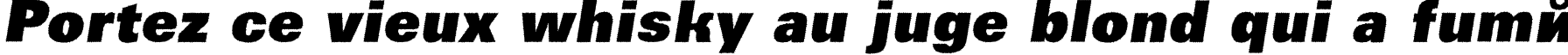 Пример написания шрифтом a_GroticRoughXBkObl текста на французском