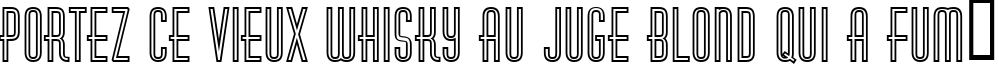 Пример написания шрифтом a_HuxleyOtl текста на французском