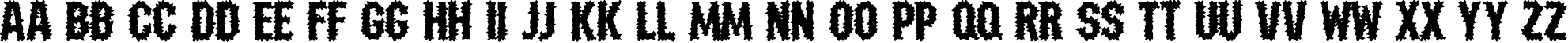 Пример написания английского алфавита шрифтом a_MachinaNovaBrk