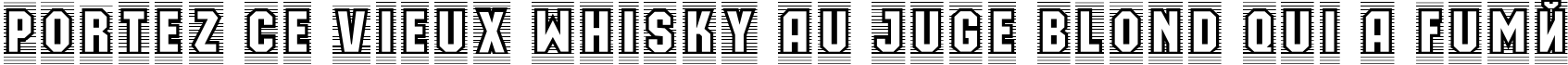 Пример написания шрифтом a_MachinaOrtoCmLn текста на французском