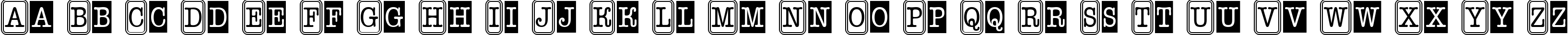 Пример написания английского алфавита шрифтом a_OldTyperNrCmCmb2